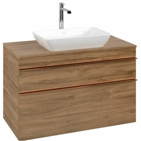 Villeroy & Boch Venticello Waschtischunterschrank XXL mit 2 Auszügen für Aufsatzwaschtisch 95,7 cm Kansas Oak Copper Villeroy & Boch Venticello Waschtischunterschrank XXL Mit 2 Auszügen Für Aufsatzwaschtisch 95,7 Cm Kansas Oak Copper -VILLEROY & BOCH shop 71489853 3