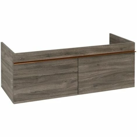Villeroy & Boch Venticello Waschtischunterschrank 1153mm Mit 2 Auszügen Stone Oak Copper 4 Villeroy & Boch Venticello Waschtischunterschrank 1153mm Mit 2 Auszügen Stone Oak Copper – Bild 2