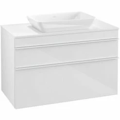 Villeroy & Boch Venticello Waschtischunterschrank XXL Mit 2 Auszügen Für Aufsatzwaschtisch 95,7 Cm Glossy White Weiß 4 Villeroy & Boch Venticello Waschtischunterschrank XXL Mit 2 Auszügen Für Aufsatzwaschtisch 95,7 Cm Glossy White Weiß -VILLEROY & BOCH shop 71489859 3