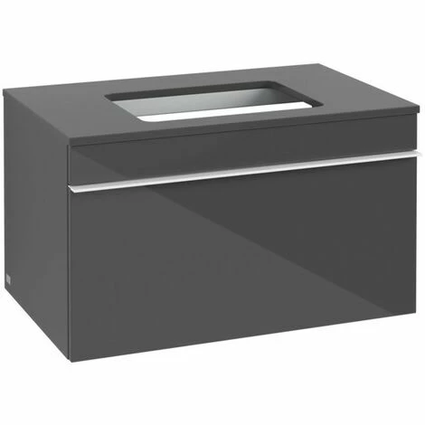 Villeroy & Boch Venticello Waschtischunterschrank mit 1 Auszug für Aufsatzwaschtisch 75,7 cm Glossy Grey Weiß Villeroy & Boch Venticello Waschtischunterschrank Mit 1 Auszug Für Aufsatzwaschtisch 75,7 Cm Glossy Grey Weiß -VILLEROY & BOCH shop 71489860 2