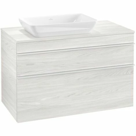 Villeroy & Boch Venticello Waschtischunterschrank XXL 957mm mit 2 Auszügen für Aufsatzwaschtisch mit White Wood Links Weiß Villeroy & Boch Venticello Waschtischunterschrank XXL 957mm Mit 2 Auszügen Für Aufsatzwaschtisch Mit White Wood Links Weiß -VILLEROY & BOCH shop 71489862 3
