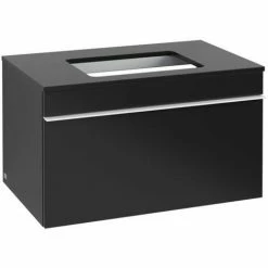 Villeroy & Boch Venticello Waschtischunterschrank Mit 1 Auszug Für Aufsatzwaschtisch 75,7 Cm Black Matt Lacquer Weiß 6 Villeroy & Boch Venticello Waschtischunterschrank Mit 1 Auszug Für Aufsatzwaschtisch 75,7 Cm Black Matt Lacquer Weiß -VILLEROY & BOCH shop 71489870 2