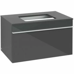 Villeroy & Boch Venticello Waschtischunterschrank Mit 1 Auszug Für Aufsatzwaschtisch 75,7 Cm Glass Glossy Grey Weiß 3 Villeroy & Boch Venticello Waschtischunterschrank Mit 1 Auszug Für Aufsatzwaschtisch 75,7 Cm Glass Glossy Grey Weiß -VILLEROY & BOCH shop 71489872 2
