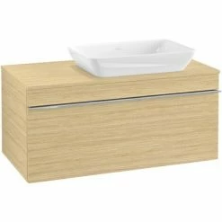 Villeroy & Boch Venticello Waschtischunterschrank 957mm Mit 1 Auszug Für Aufsatzwaschtisch Mit Varia Nordic Oak Rechts Chrom -VILLEROY & BOCH shop 71489877 3