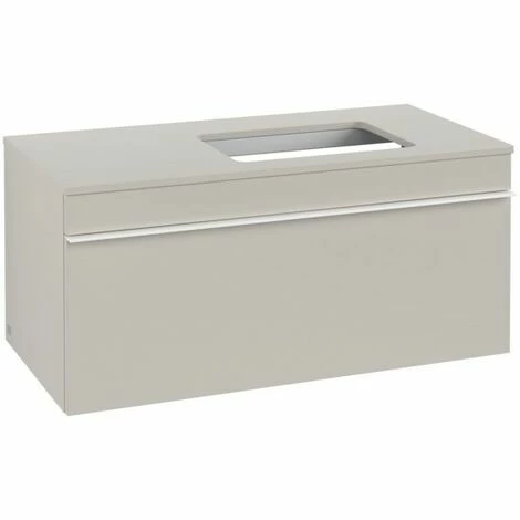 Villeroy & Boch Venticello Waschtischunterschrank 957mm mit 1 Auszug für Aufsatzwaschtisch mit varia Soft Grey Rechts Weiß Villeroy & Boch Venticello Waschtischunterschrank 957mm Mit 1 Auszug Für Aufsatzwaschtisch Mit Varia Soft Grey Rechts Weiß -VILLEROY & BOCH shop 71489878 2