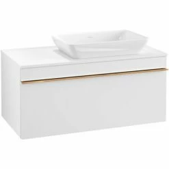 Villeroy & Boch Venticello Waschtischunterschrank 957mm Mit 1 Auszug Für Aufsatzwaschtisch Mit Varia White Matt Rechts Copper 3 Villeroy & Boch Venticello Waschtischunterschrank 957mm Mit 1 Auszug Für Aufsatzwaschtisch Mit Varia White Matt Rechts Copper -VILLEROY & BOCH shop 71489880 2