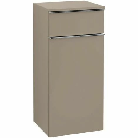 Villeroy & Boch Venticello Seitenschrank mit 1 Tür und 1 Schublade Links Truffle Grey Chrom Villeroy & Boch Venticello Seitenschrank Mit 1 Tür Und 1 Schublade Links Truffle Grey Chrom -VILLEROY & BOCH shop 71489904 2