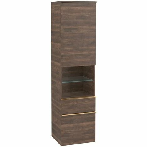 Villeroy & Boch Venticello Hochschrank Mit 1 Tür, 2 Auszügen Und 1 Offenem Fach Mittig Links Arizona Oak Copper 4 Villeroy & Boch Venticello Hochschrank Mit 1 Tür, 2 Auszügen Und 1 Offenem Fach Mittig Links Arizona Oak Copper – Bild 2
