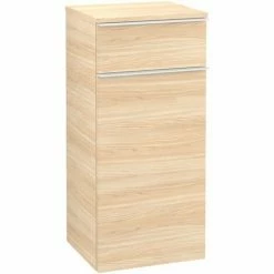 Villeroy & Boch Venticello Seitenschrank Mit 1 Tür Und 1 Schublade Rechts Elm Impresso Weiß -VILLEROY & BOCH shop 71489908 2