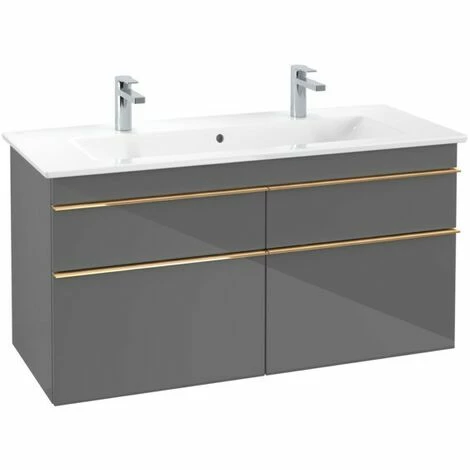 Villeroy & Boch Venticello Waschtischunterschrank XL 1153mm mit 4 Auszügen Glossy Grey Copper Villeroy & Boch Venticello Waschtischunterschrank XL 1153mm Mit 4 Auszügen Glossy Grey Copper -VILLEROY & BOCH shop 71489987 3