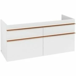 Villeroy & Boch Venticello Waschtischunterschrank XL 1253mm Mit 4 Auszügen Für Doppelwaschtisch Glossy White Copper 6 Villeroy & Boch Venticello Waschtischunterschrank XL 1253mm Mit 4 Auszügen Für Doppelwaschtisch Glossy White Copper -VILLEROY & BOCH shop 71489988 2