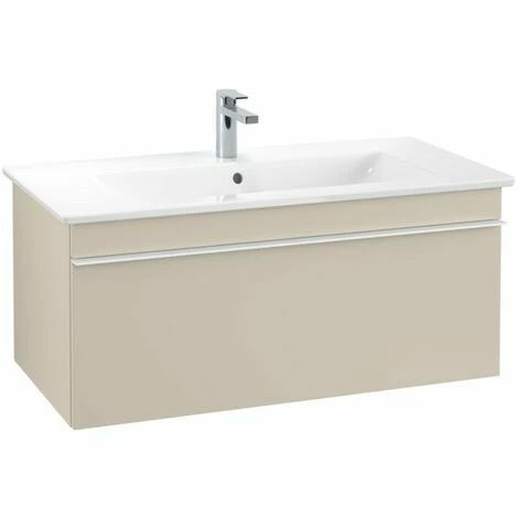Villeroy & Boch Venticello Waschtischunterschrank Mit 1 Auszug 95,3 Cm Soft Grey Weiß 5 Villeroy & Boch Venticello Waschtischunterschrank Mit 1 Auszug 95,3 Cm Soft Grey Weiß – Bild 3