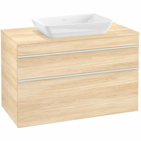 Villeroy & Boch Venticello Waschtischunterschrank XXL mit 2 Auszügen für Aufsatzwaschtisch 95,7 cm Elm Impresso Weiß Villeroy & Boch Venticello Waschtischunterschrank XXL Mit 2 Auszügen Für Aufsatzwaschtisch 95,7 Cm Elm Impresso Weiß -VILLEROY & BOCH shop 71490003 3