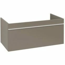 Alternative view of Villeroy & Boch Venticello Waschtischunterschrank Mit 1 Auszug 95,3 Cm Truffle Grey Weiß