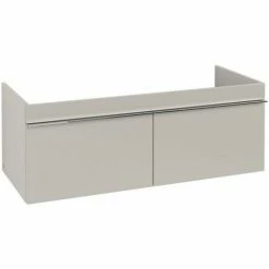 Villeroy & Boch Venticello Waschtischunterschrank 1153mm Mit 2 Auszügen Soft Grey Chrom 6 Villeroy & Boch Venticello Waschtischunterschrank 1153mm Mit 2 Auszügen Soft Grey Chrom -VILLEROY & BOCH shop 71490014 2