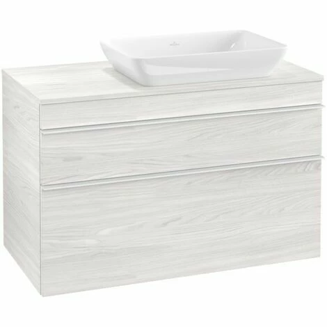 Villeroy & Boch Venticello Waschtischunterschrank XXL 957mm mit 2 Auszügen für Aufsatzwaschtisch mit White Wood Rechts Weiß Villeroy & Boch Venticello Waschtischunterschrank XXL 957mm Mit 2 Auszügen Für Aufsatzwaschtisch Mit White Wood Rechts Weiß -VILLEROY & BOCH shop 71490025 3