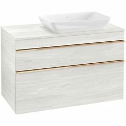 Villeroy & Boch Venticello Waschtischunterschrank XXL 957mm Mit 2 Auszügen Für Aufsatzwaschtisch Mit White Wood Rechts Copper 4 Villeroy & Boch Venticello Waschtischunterschrank XXL 957mm Mit 2 Auszügen Für Aufsatzwaschtisch Mit White Wood Rechts Copper -VILLEROY & BOCH shop 71490027 3