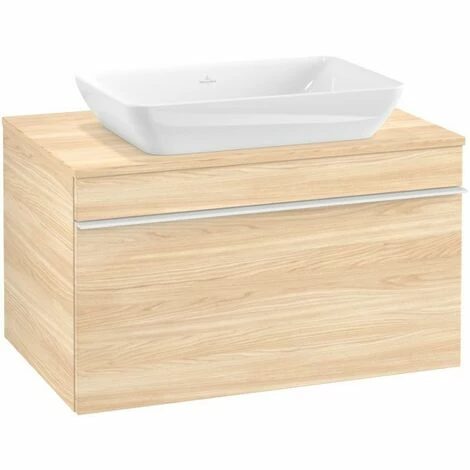 Villeroy & Boch Venticello Waschtischunterschrank mit 1 Auszug für Aufsatzwaschtisch 75,7 cm Elm Impresso Weiß Villeroy & Boch Venticello Waschtischunterschrank Mit 1 Auszug Für Aufsatzwaschtisch 75,7 Cm Elm Impresso Weiß -VILLEROY & BOCH shop 71490028 3