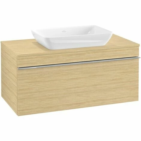 Villeroy & Boch Venticello Waschtischunterschrank mit 1 Auszug für Aufsatzwaschtisch 95,7 cm Nordic Oak Chrom Villeroy & Boch Venticello Waschtischunterschrank Mit 1 Auszug Für Aufsatzwaschtisch 95,7 Cm Nordic Oak Chrom -VILLEROY & BOCH shop 71490041 3