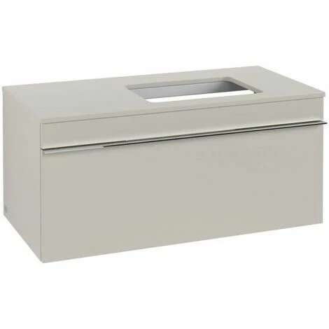 Villeroy & Boch Venticello Waschtischunterschrank 957mm Mit 1 Auszug Für Aufsatzwaschtisch Mit Varia Soft Grey Rechts Chrom 4 Villeroy & Boch Venticello Waschtischunterschrank 957mm Mit 1 Auszug Für Aufsatzwaschtisch Mit Varia Soft Grey Rechts Chrom – Bild 2