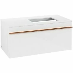 Villeroy & Boch Venticello Waschtischunterschrank 957mm Mit 1 Auszug Für Aufsatzwaschtisch Mit Varia Glossy White Rechts Copper 3 Villeroy & Boch Venticello Waschtischunterschrank 957mm Mit 1 Auszug Für Aufsatzwaschtisch Mit Varia Glossy White Rechts Copper -VILLEROY & BOCH shop 71490046 2