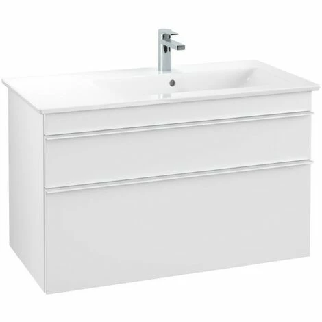 Villeroy & Boch Venticello Waschtischunterschrank XL 953mm mit 2 Auszügen und variabler Beckenpositi White Matt Rechts Weiß Villeroy & Boch Venticello Waschtischunterschrank XL 953mm Mit 2 Auszügen Und Variabler Beckenpositi White Matt Rechts Weiß -VILLEROY & BOCH shop 71490054 3
