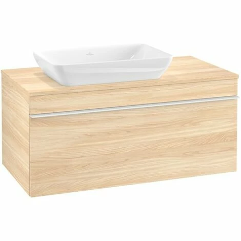 Villeroy & Boch Venticello Waschtischunterschrank 957mm mit 1 Auszug für Aufsatzwaschtisch mit varia Elm Impresso Links Weiß Villeroy & Boch Venticello Waschtischunterschrank 957mm Mit 1 Auszug Für Aufsatzwaschtisch Mit Varia Elm Impresso Links Weiß -VILLEROY & BOCH shop 71490097 3