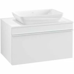 Villeroy & Boch Venticello Waschtischunterschrank Mit 1 Auszug Für Aufsatzwaschtisch 75,7 Cm White Matt Weiß -VILLEROY & BOCH shop 71490100 2