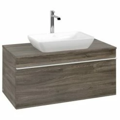 Villeroy & Boch Venticello Waschtischunterschrank Mit 1 Auszug Für Aufsatzwaschtisch 95,7 Cm Stone Oak Weiß 4 Villeroy & Boch Venticello Waschtischunterschrank Mit 1 Auszug Für Aufsatzwaschtisch 95,7 Cm Stone Oak Weiß -VILLEROY & BOCH shop 71490101 3