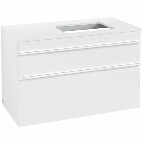 Villeroy & Boch Venticello Waschtischunterschrank XXL 957mm mit 2 Auszügen für Aufsatzwaschtisch mit Glossy White Rechts Weiß Villeroy & Boch Venticello Waschtischunterschrank XXL 957mm Mit 2 Auszügen Für Aufsatzwaschtisch Mit Glossy White Rechts Weiß -VILLEROY & BOCH shop 71490107 2