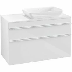Villeroy & Boch Venticello Waschtischunterschrank XXL 957mm Mit 2 Auszügen Für Aufsatzwaschtisch Mit Glossy White Rechts Weiß 4 Villeroy & Boch Venticello Waschtischunterschrank XXL 957mm Mit 2 Auszügen Für Aufsatzwaschtisch Mit Glossy White Rechts Weiß -VILLEROY & BOCH shop 71490107 3