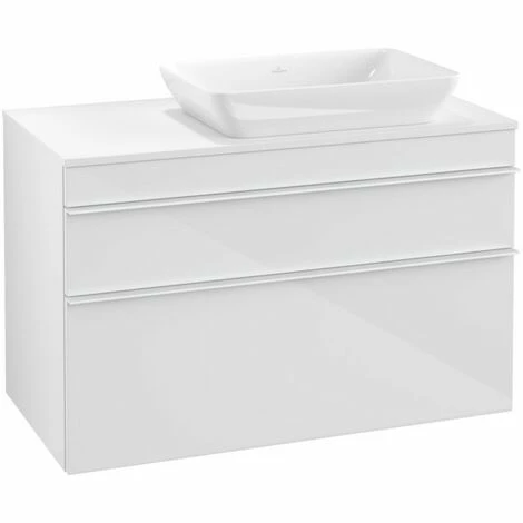 Villeroy & Boch Venticello Waschtischunterschrank XXL 957mm mit 2 Auszügen für Aufsatzwaschtisch mit Glossy White Rechts Weiß Villeroy & Boch Venticello Waschtischunterschrank XXL 957mm Mit 2 Auszügen Für Aufsatzwaschtisch Mit Glossy White Rechts Weiß -VILLEROY & BOCH shop 71490107 3