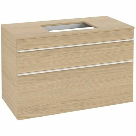 Villeroy & Boch Venticello Waschtischunterschrank XXL Mit 2 Auszügen Für Aufsatzwaschtisch 95,7 Cm Nordic Oak Weiß 4 Villeroy & Boch Venticello Waschtischunterschrank XXL Mit 2 Auszügen Für Aufsatzwaschtisch 95,7 Cm Nordic Oak Weiß – Bild 2