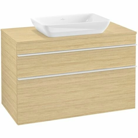 Villeroy & Boch Venticello Waschtischunterschrank XXL Mit 2 Auszügen Für Aufsatzwaschtisch 95,7 Cm Nordic Oak Weiß 5 Villeroy & Boch Venticello Waschtischunterschrank XXL Mit 2 Auszügen Für Aufsatzwaschtisch 95,7 Cm Nordic Oak Weiß – Bild 3