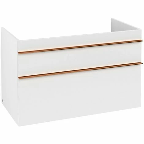 Villeroy & Boch Venticello Waschtischunterschrank XL mit 2 Auszügen 95,3 cm White Matt Copper Villeroy & Boch Venticello Waschtischunterschrank XL Mit 2 Auszügen 95,3 Cm White Matt Copper -VILLEROY & BOCH shop 71490125 2