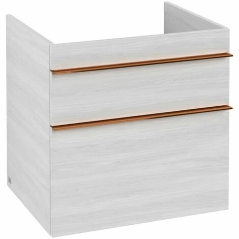 Villeroy & Boch Venticello Waschtischunterschrank XL Mit 2 Auszügen 60,3 Cm White Wood Copper 4 Villeroy & Boch Venticello Waschtischunterschrank XL Mit 2 Auszügen 60,3 Cm White Wood Copper – Bild 2