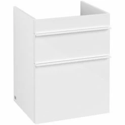Alternative view of Villeroy & Boch Venticello Waschtischunterschrank XL Mit 2 Auszügen 46,6 Cm Glossy White Weiß