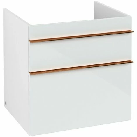 Villeroy & Boch Venticello Waschtischunterschrank XL mit 2 Auszügen 60,3 cm Glass Glossy White Copper Villeroy & Boch Venticello Waschtischunterschrank XL Mit 2 Auszügen 60,3 Cm Glass Glossy White Copper -VILLEROY & BOCH shop 71490139 2