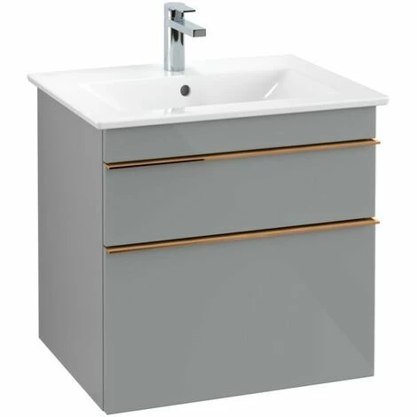 Villeroy & Boch Venticello Waschtischunterschrank XL mit 2 Auszügen 60,3 cm Glass Glossy Grey Copper Villeroy & Boch Venticello Waschtischunterschrank XL Mit 2 Auszügen 60,3 Cm Glass Glossy Grey Copper -VILLEROY & BOCH shop 71490142 3