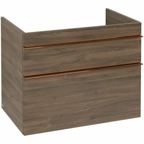 Villeroy & Boch Venticello Waschtischunterschrank XL Mit 2 Auszügen 75,3 Cm Arizona Oak Copper 4 Villeroy & Boch Venticello Waschtischunterschrank XL Mit 2 Auszügen 75,3 Cm Arizona Oak Copper – Bild 2