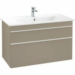 Villeroy & Boch Venticello Waschtischunterschrank XL Mit 2 Auszügen 95,3 Cm Truffle Grey Weiß 7 Villeroy & Boch Venticello Waschtischunterschrank XL Mit 2 Auszügen 95,3 Cm Truffle Grey Weiß -VILLEROY & BOCH shop 71490160 3