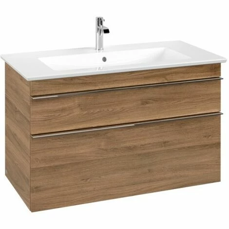 Villeroy & Boch Venticello Waschtischunterschrank XL mit 2 Auszügen 95,3 cm Kansas Oak Chrom Villeroy & Boch Venticello Waschtischunterschrank XL Mit 2 Auszügen 95,3 Cm Kansas Oak Chrom -VILLEROY & BOCH shop 71490178 3