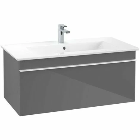 Villeroy & Boch Venticello Waschtischunterschrank mit 1 Auszug 95,3 cm Glossy Grey Weiß Villeroy & Boch Venticello Waschtischunterschrank Mit 1 Auszug 95,3 Cm Glossy Grey Weiß -VILLEROY & BOCH shop 71490180 2