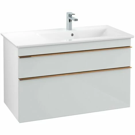 Villeroy & Boch Venticello Waschtischunterschrank XL 953mm mit 2 Auszügen und variabler Beckenpositi Glass Glossy White Rechts Copper Villeroy & Boch Venticello Waschtischunterschrank XL 953mm Mit 2 Auszügen Und Variabler Beckenpositi Glass Glossy White Rechts Copper -VILLEROY & BOCH shop 71490192 3