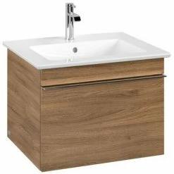 Villeroy & Boch Venticello Waschtischunterschrank Mit 1 Auszug 55,3 Cm Kansas Oak Chrom 7 Villeroy & Boch Venticello Waschtischunterschrank Mit 1 Auszug 55,3 Cm Kansas Oak Chrom -VILLEROY & BOCH shop 71490196 3