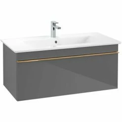 Villeroy & Boch Venticello Waschtischunterschrank Mit 1 Auszug 95,3 Cm Glossy Grey Copper 4 Villeroy & Boch Venticello Waschtischunterschrank Mit 1 Auszug 95,3 Cm Glossy Grey Copper -VILLEROY & BOCH shop 71490197 3