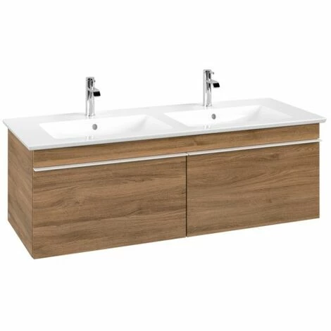 Villeroy & Boch Venticello Waschtischunterschrank 1253mm mit 2 Auszügen für Doppelwaschtisch Kansas Oak Weiß Villeroy & Boch Venticello Waschtischunterschrank 1253mm Mit 2 Auszügen Für Doppelwaschtisch Kansas Oak Weiß -VILLEROY & BOCH shop 71490209 3