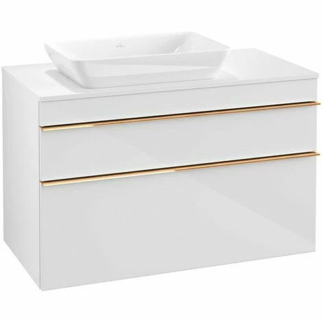 Villeroy & Boch Venticello Waschtischunterschrank XXL 957mm mit 2 Auszügen für Aufsatzwaschtisch mit Glossy White Links Copper Villeroy & Boch Venticello Waschtischunterschrank XXL 957mm Mit 2 Auszügen Für Aufsatzwaschtisch Mit Glossy White Links Copper -VILLEROY & BOCH shop 71490211 3