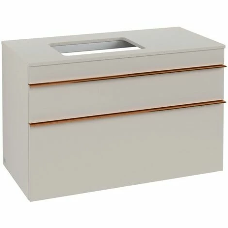 Villeroy & Boch Venticello Waschtischunterschrank XXL 957mm mit 2 Auszügen für Aufsatzwaschtisch mit Soft Grey Links Copper Villeroy & Boch Venticello Waschtischunterschrank XXL 957mm Mit 2 Auszügen Für Aufsatzwaschtisch Mit Soft Grey Links Copper -VILLEROY & BOCH shop 71490218 2