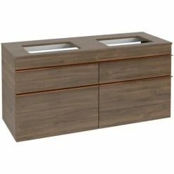 Villeroy & Boch Venticello Waschtischunterschrank XXL 1257mm Mit 4 Auszügen Für 2 Aufsatzwaschtische Arizona Oak Copper 3 Villeroy & Boch Venticello Waschtischunterschrank XXL 1257mm Mit 4 Auszügen Für 2 Aufsatzwaschtische Arizona Oak Copper -VILLEROY & BOCH shop 71490220 2